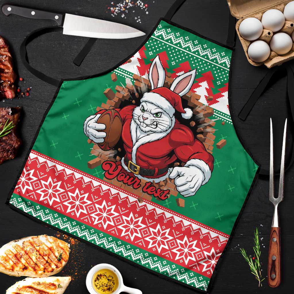 Jingle Rabbitohs Jump Personalized Apron Christmas Rugby League Spirit - Aussie Hoodie