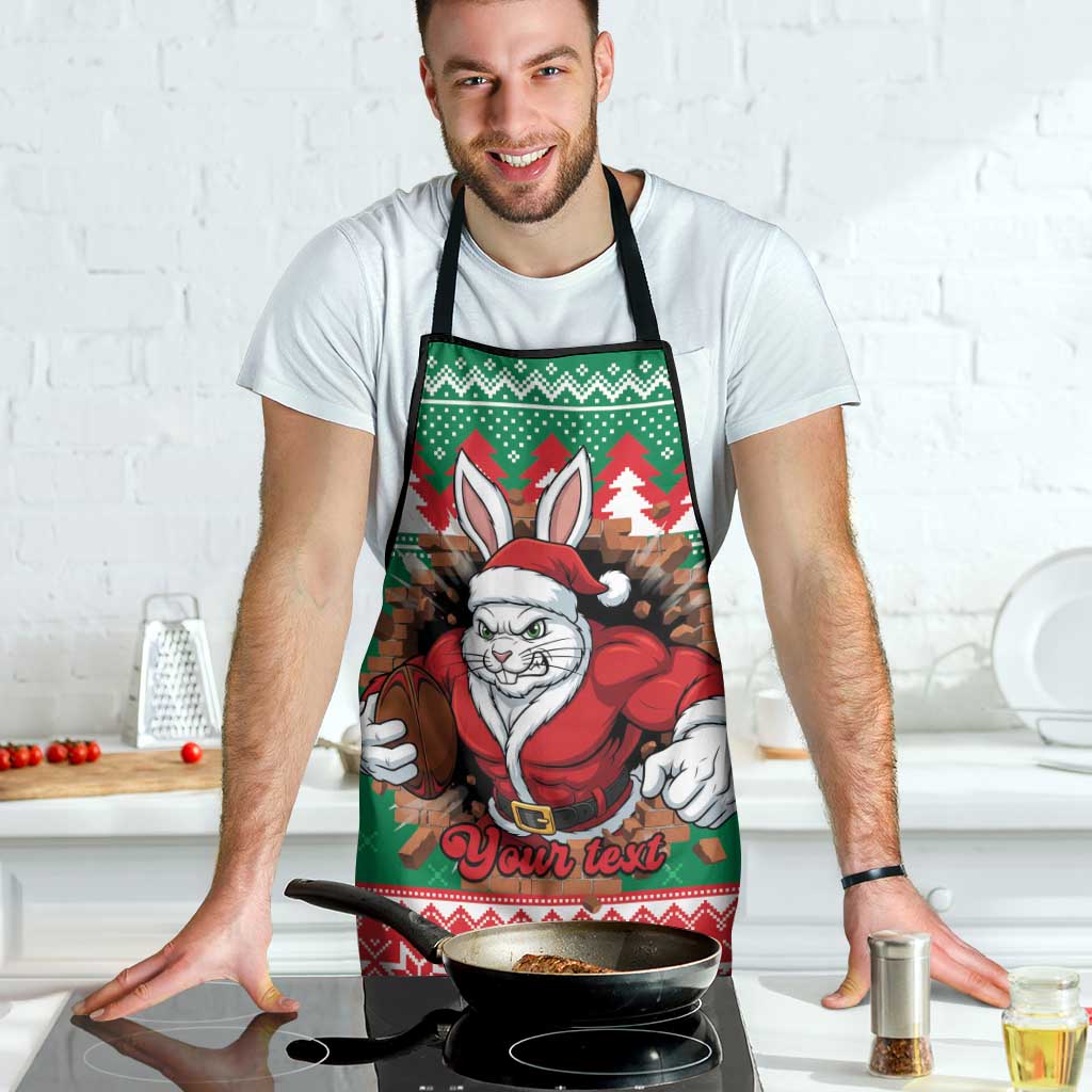 Jingle Rabbitohs Jump Personalized Apron Christmas Rugby League Spirit - Aussie Hoodie