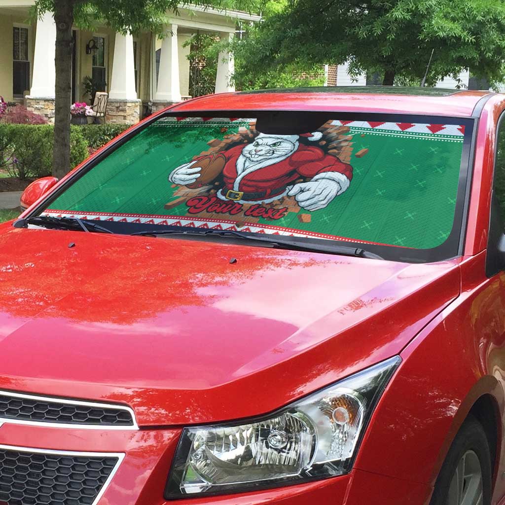 Jingle Rabbitohs Jump Personalized Auto Sun Shade Christmas Rugby League Spirit - Aussie Hoodie
