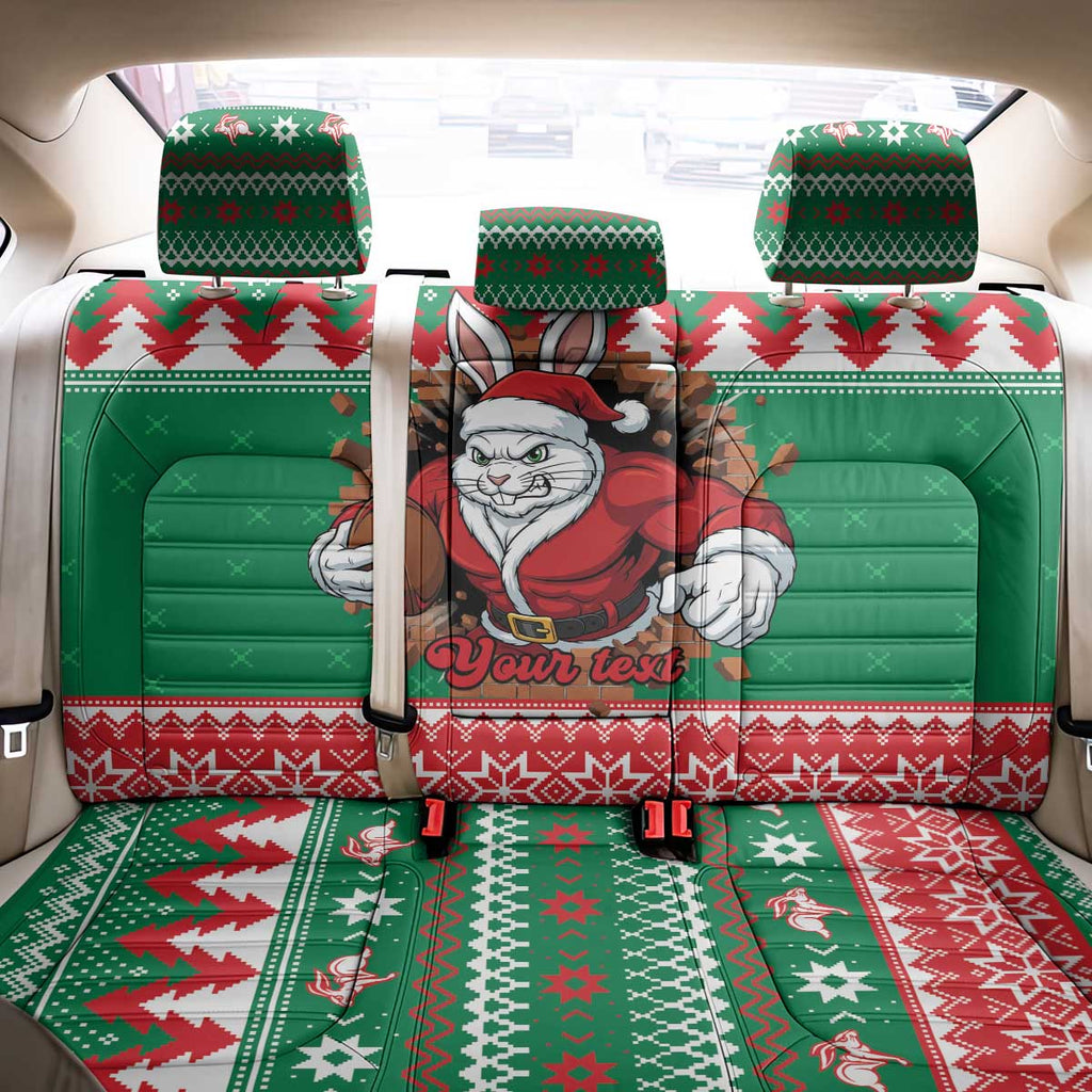Jingle Rabbitohs Jump Personalized Back Car Seat Cover Christmas Rugby League Spirit - Aussie Hoodie
