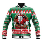 Jingle Rabbitohs Jump Personalized Baseball Jacket Christmas Rugby League Spirit - Aussie Hoodie