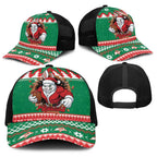 Jingle Rabbitohs Jump Baseball Net Cap Christmas Rugby League Spirit - Aussie Hoodie