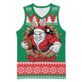 Jingle Rabbitohs Jump Personalized Basketball Jersey Christmas Rugby League Spirit - Aussie Hoodie