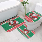 Jingle Rabbitohs Jump Personalized Bathroom Set Christmas Rugby League Spirit - Aussie Hoodie