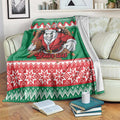 Jingle Rabbitohs Jump Personalized Blanket Christmas Rugby League Spirit - Aussie Hoodie