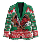 Jingle Rabbitohs Jump Personalized Blazer Christmas Rugby League Spirit - Aussie Hoodie