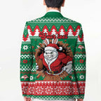 Jingle Rabbitohs Jump Personalized Blazer Christmas Rugby League Spirit - Aussie Hoodie