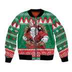 Jingle Rabbitohs Jump Personalized Bomber Jacket Christmas Rugby League Spirit - Aussie Hoodie