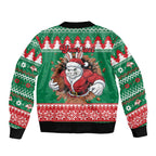Jingle Rabbitohs Jump Personalized Bomber Jacket Christmas Rugby League Spirit - Aussie Hoodie