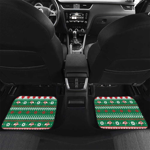 Jingle Rabbitohs Jump Personalized Car Mats Christmas Rugby League Spirit - Aussie Hoodie