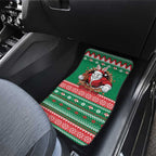 Jingle Rabbitohs Jump Personalized Car Mats Christmas Rugby League Spirit - Aussie Hoodie