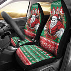 Jingle Rabbitohs Jump Personalized Car Seat Cover Christmas Rugby League Spirit - Aussie Hoodie
