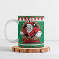 Jingle Rabbitohs Jump Personalized Ceramic Mug Christmas Rugby League Spirit - Aussie Hoodie