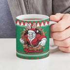 Jingle Rabbitohs Jump Personalized Ceramic Mug Christmas Rugby League Spirit - Aussie Hoodie