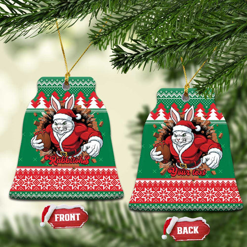 Jingle Rabbitohs Jump Personalized Ceramic Ornament Christmas Rugby League Spirit - Aussie Hoodie