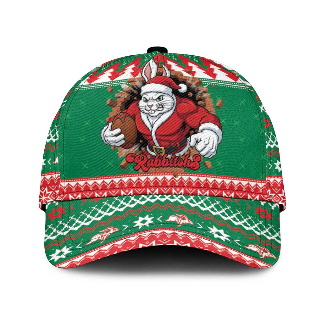 Jingle Rabbitohs Jump Classic Cap Christmas Rugby League Spirit - Aussie Hoodie