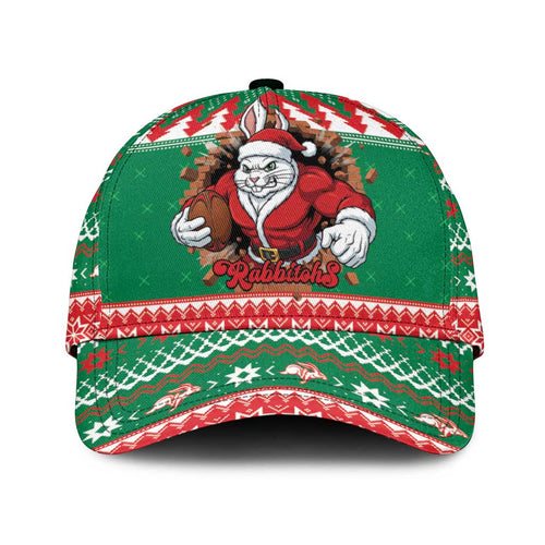 Jingle Rabbitohs Jump Classic Cap Christmas Rugby League Spirit - Aussie Hoodie