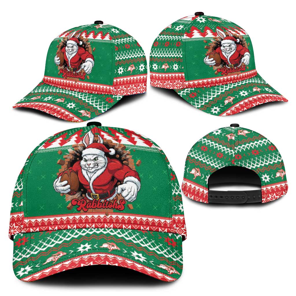 Jingle Rabbitohs Jump Classic Cap Christmas Rugby League Spirit - Aussie Hoodie