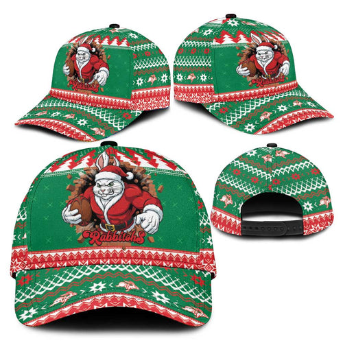 Jingle Rabbitohs Jump Classic Cap Christmas Rugby League Spirit - Aussie Hoodie