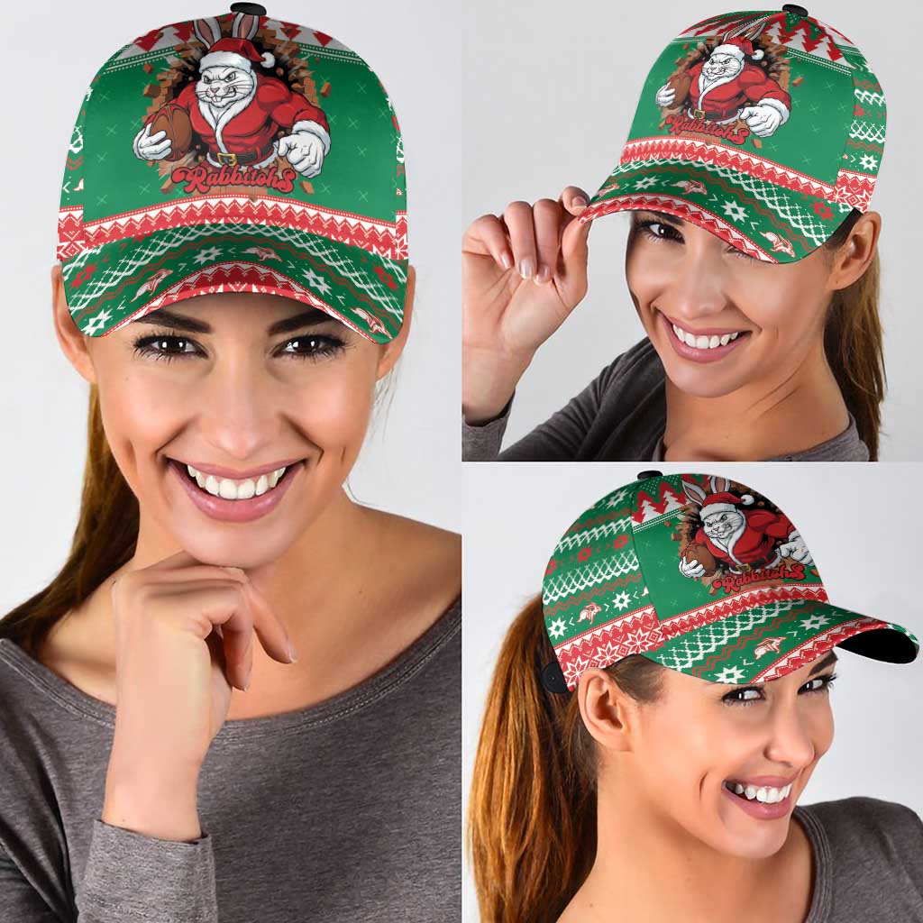 Jingle Rabbitohs Jump Classic Cap Christmas Rugby League Spirit - Aussie Hoodie
