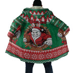Jingle Rabbitohs Jump Personalized Cloak Christmas Rugby League Spirit - Aussie Hoodie