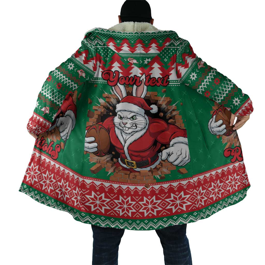 Jingle Rabbitohs Jump Personalized Cloak Christmas Rugby League Spirit - Aussie Hoodie
