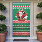 Jingle Rabbitohs Jump Personalized Door Cover Christmas Rugby League Spirit - Aussie Hoodie