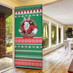 Jingle Rabbitohs Jump Personalized Door Cover Christmas Rugby League Spirit - Aussie Hoodie