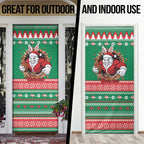 Jingle Rabbitohs Jump Personalized Door Cover Christmas Rugby League Spirit - Aussie Hoodie