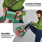 Jingle Rabbitohs Jump Personalized Grocery Bag Christmas Rugby League Spirit - Aussie Hoodie