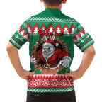 Jingle Rabbitohs Jump Personalized Hawaiian Shirt Christmas Rugby League Spirit - Aussie Hoodie