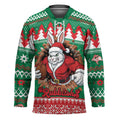 Jingle Rabbitohs Jump Personalized Hockey Jersey Christmas Rugby League Spirit - Aussie Hoodie