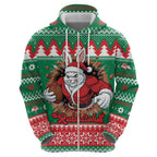 Jingle Rabbitohs Jump Personalized Hoodie Christmas Rugby League Spirit - Aussie Hoodie