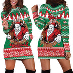 Jingle Rabbitohs Jump Personalized Hoodie Dress Christmas Rugby League Spirit - Aussie Hoodie