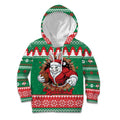 Jingle Rabbitohs Jump Personalized Kid Hoodie Christmas Rugby League Spirit - Aussie Hoodie