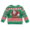 Jingle Rabbitohs Jump Personalized Kid Ugly Christmas Sweater Christmas Rugby League Spirit - Aussie Hoodie