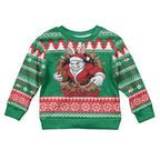 Jingle Rabbitohs Jump Personalized Kid Ugly Christmas Sweater Christmas Rugby League Spirit - Aussie Hoodie