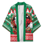 Jingle Rabbitohs Jump Personalized Kimono Christmas Rugby League Spirit - Aussie Hoodie