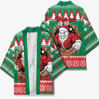 Jingle Rabbitohs Jump Personalized Kimono Christmas Rugby League Spirit - Aussie Hoodie