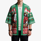 Jingle Rabbitohs Jump Personalized Kimono Christmas Rugby League Spirit - Aussie Hoodie