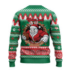 Jingle Rabbitohs Jump Personalized Ugly Christmas Sweater Christmas Rugby League Spirit - Aussie Hoodie