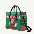 Jingle Rabbitohs Jump Personalized Leather Bag Christmas Rugby League Spirit - Aussie Hoodie