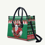 Jingle Rabbitohs Jump Personalized Leather Bag Christmas Rugby League Spirit - Aussie Hoodie