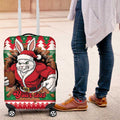 Jingle Rabbitohs Jump Personalized Luggage Cover Christmas Rugby League Spirit - Aussie Hoodie