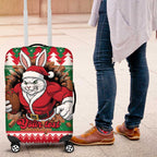 Jingle Rabbitohs Jump Personalized Luggage Cover Christmas Rugby League Spirit - Aussie Hoodie