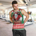Jingle Rabbitohs Jump Personalized Men Tank Top Christmas Rugby League Spirit - Aussie Hoodie