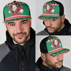 Jingle Rabbitohs Jump Mesh Trucker Cap Christmas Rugby League Spirit - Aussie Hoodie