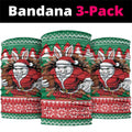 Jingle Rabbitohs Jump Personalized Neck Gaiter Christmas Rugby League Spirit - Aussie Hoodie