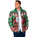 Jingle Rabbitohs Jump Personalized Padded Jacket Christmas Rugby League Spirit - Aussie Hoodie