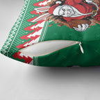 Jingle Rabbitohs Jump Personalized Pillow Cover Christmas Rugby League Spirit - Aussie Hoodie